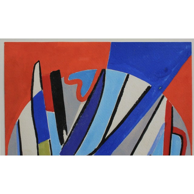 Composition with Circles, James Pichette, 1970s For Sale - Image 3 of 11