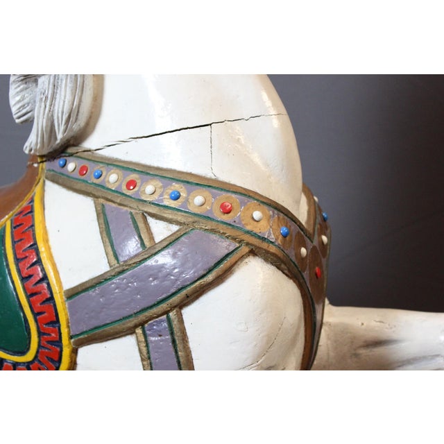 German Artist, Carving Carousel Horse, 1900, Wood For Sale - Image 11 of 17