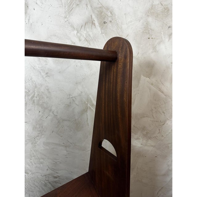 Scandinavian Coat Rack in Walnut, 1960 For Sale - Image 6 of 12