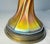 Metal Vintage Tiffany Studios Hand Blown Favrille Lustre Glass Electric Table Lamp For Sale - Image 7 of 9