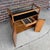Jack Cartwright for Founders Mid-Century Walnut & Cane Bar Cart / Buffet Server, 1960s For Sale In Cleveland - Image 6 of 12