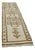 Bohemian Beige Runner Rug For Sale