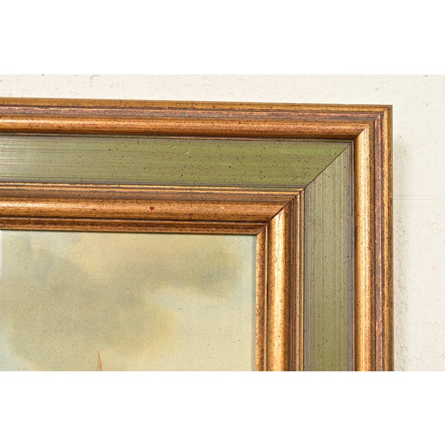 Blue William Van De Velde "Ships in the Roads" Framed Print For Sale - Image 8 of 13