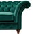"Peyton Chesterfield Living Room furniture has an upscale chesterfield design in trendy jewel tone colors. Sloped arms...
