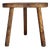 Vintage French Wooden Tripod Stool, 1950 For Sale