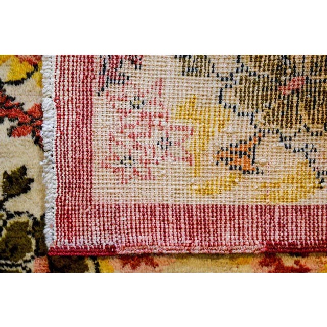 1920s Early 20th Century Turkish Rug For Sale - Image 5 of 6