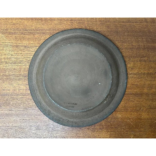 Mid-Century Danish Studio Pottery Bowl from B.J. Keramik, 1960s For Sale - Image 6 of 11