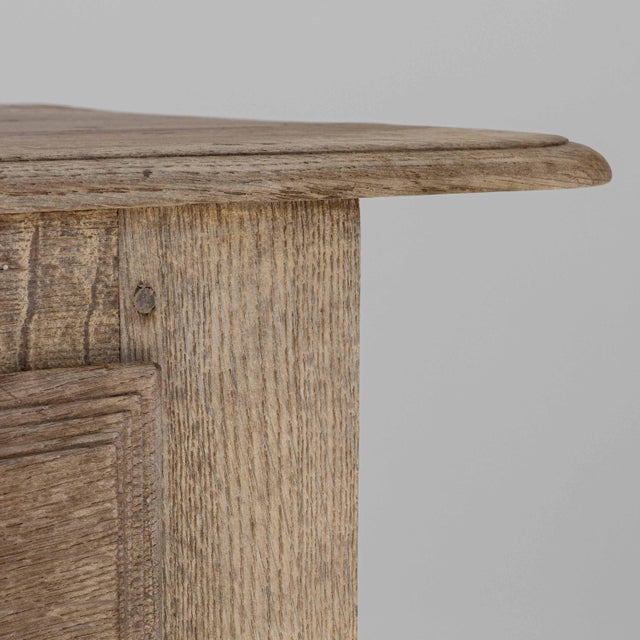 19th Century French Louis XV Style Oak Buffet For Sale - Image 9 of 15