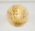Late 20th Century Restored Vintage European Cone Shaped Glass Pendant Light For Sale - Image 5 of 8