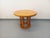 Vintage Scandinavian round table from the 1960s/70s, made of pine, by Danish designer Rainer Daumiller for Hirtshals...
