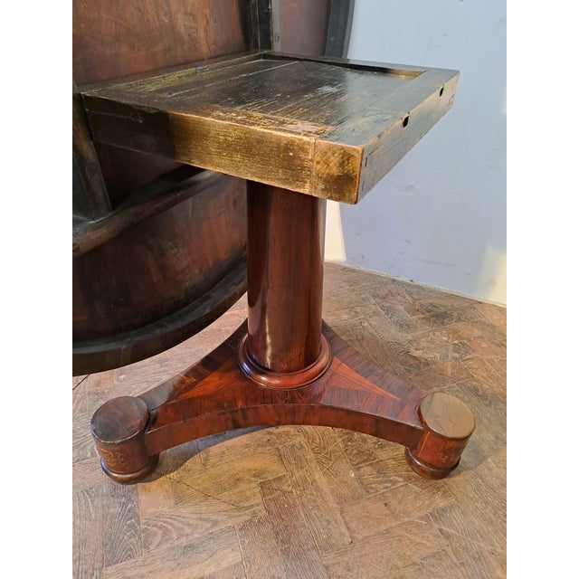 Wood Regency Rosewood Centre Table with Brass Inlay, 1820 For Sale - Image 7 of 10
