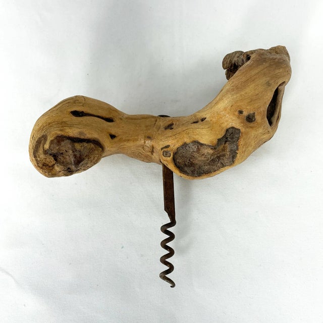 Fabulous vintage c.1930's/40's french corkscrew made from a section of grapevine wood! Absolutely beautiful piece, loads...