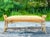 Coastal Vintage Coastal Woven Rattan Bench For Sale - Image 3 of 7