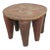 Vintage Painted Nupe Stool For Sale
