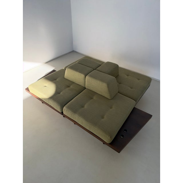 Vintage Italian Modular Living Room Sofa, 1970s, Set of 4 For Sale - Image 6 of 8