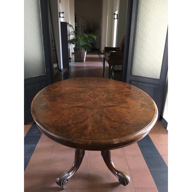 Victoria Walnut Tilt Top Table attributed to Filmer For Sale - Image 14 of 18