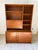 Domino Domino Møbler Mid Century Modern Danish Teak Two Part Bookcase Wall Unit For Sale - Image 4 of 11