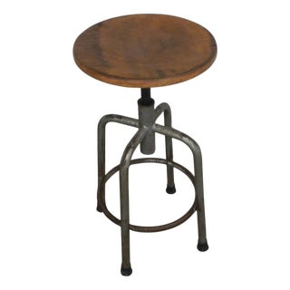 Vintage Four-Foot Stool, 1960 For Sale