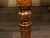 English 19th Century Mahogany Table with Green Leather Oval Top and Turned Legs For Sale - Image 4 of 12