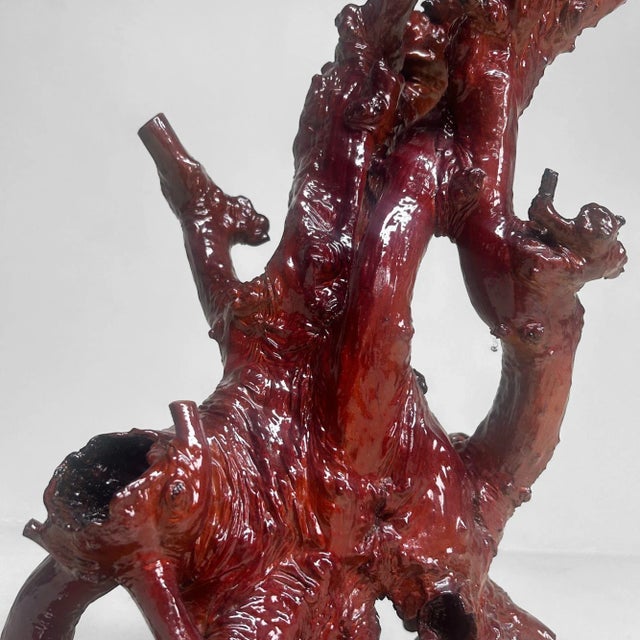 Japanese Rootwood Sculpture Wabi-Sabi Natural Form, 1970s For Sale - Image 18 of 18