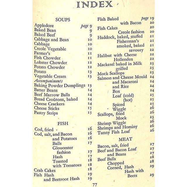 Traditional "Simple American Dishes: In English Measures" 1943 Heath, Ambrose For Sale - Image 3 of 9