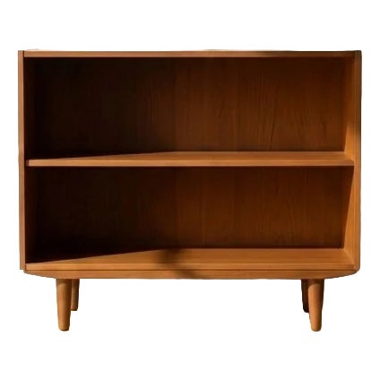 Vintage Danish Low Bookcase, 1950s For Sale