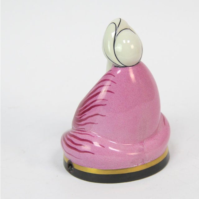 Art Deco Perfume Lamp with the Figure of Rabbi, 1930s For Sale - Image 4 of 7