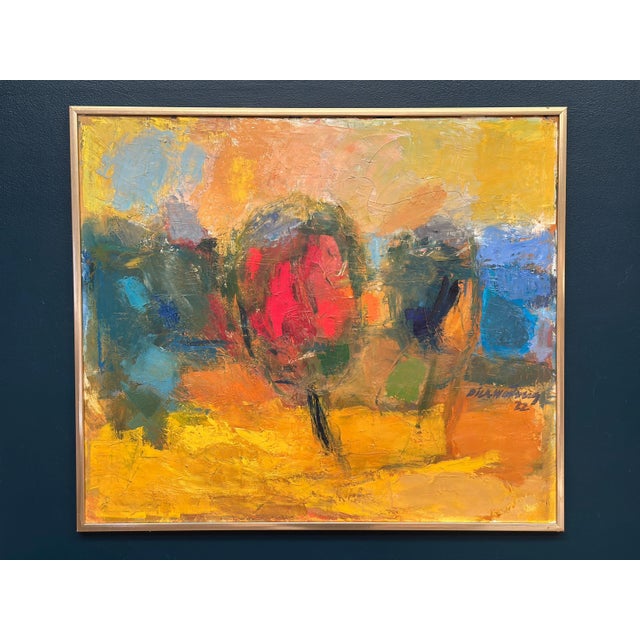 Dick Wästberg, Composition, 1972, Oil on Canvas, Framed For Sale - Image 16 of 18
