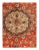Traditional Rust Persian Silk&wool Tabriz 8'2'' X 11'3'' For Sale - Image 3 of 5