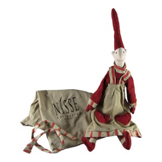 2001 Maileg Denmark Christmas Plush Pixy Pixie Girl For Sale