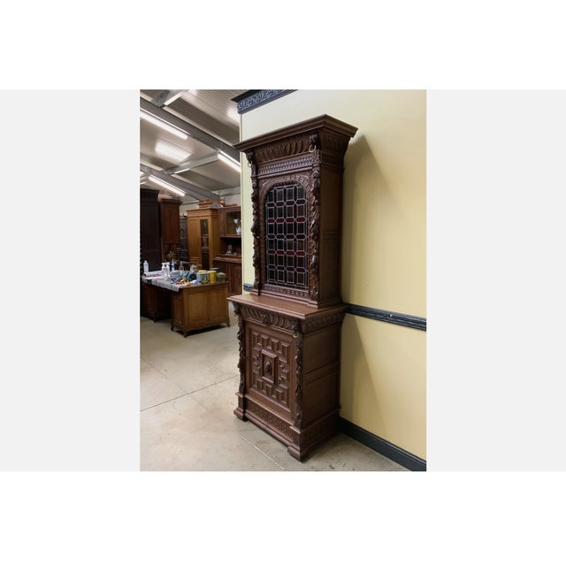 Antique Gründerzeit Bookcase, 1880 For Sale - Image 9 of 10