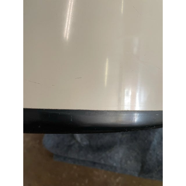 Plastic Pair of 1970s 70s Space Age Fiberglass Round Drum Side Tables Coffee Table a Pair For Sale - Image 7 of 11
