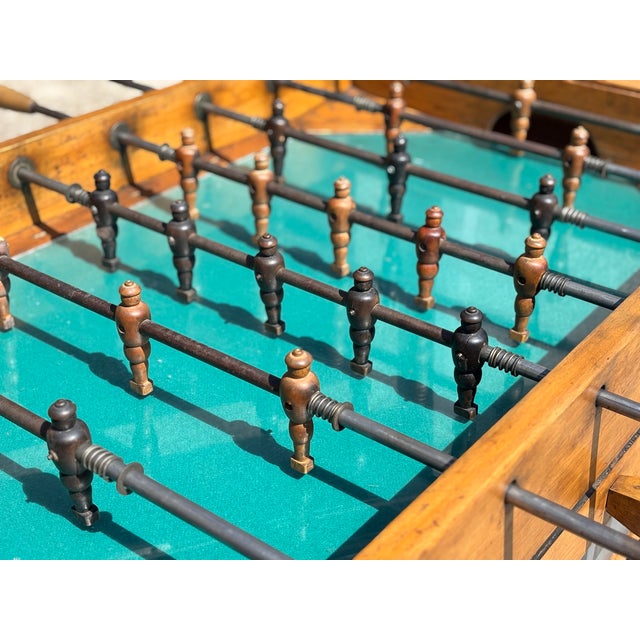 Wood Art Deco French Babyfoot Football Table, 1920 For Sale - Image 7 of 12