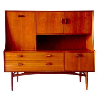 G-plan Mid-Century Modern Teak Highboard For Sale
