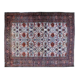 1900's Antique Persian Sarouk Ferahan Carpet For Sale