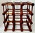 Wood Vintage Mid-Century Modern Teak Wood Adjustable Wine Rack Holds 12 Bottles in the Style of Nissen Langaa of Denmark For Sale - Image 7 of 12