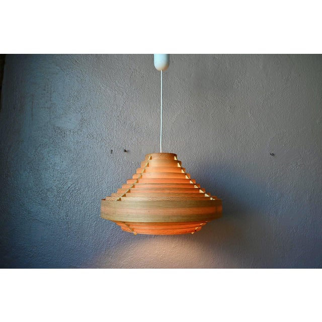 Vintage Scandinavian Pendant Light with Pine Slats by Hans-Agne Jakobsson, 1960s For Sale - Image 14 of 14