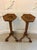 Antique Dutch Walnut and Kingwood Pedestal Torcheres, 1800, Set of 2 For Sale - Image 3 of 17