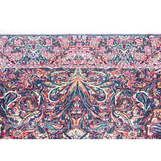 A stunning early 20th century Persian Yazd rug with the most incredible densely woven pattern including a large central...