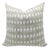 Fabdivine Cotton Cushion Cover With Block Print 20x20 Inch Thick Cotton White-Omji For Sale