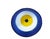 Middle Eastern Cobalt Blue Glass Bowl With Eye 4.75" D For Sale In New York - Image 6 of 7