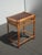 Vintage French Country Bamboo Rattan Cane Side Table For Sale - Image 4 of 12