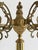 Vintage Brass Hall Stand with Rotating Crown and Lower Hook Ring, 1960s For Sale - Image 6 of 18