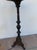 Vintage Regency Style 2 Light Embellished Bronze Floor Lamp With Attached Marble Table and Shade For Sale - Image 12 of 15