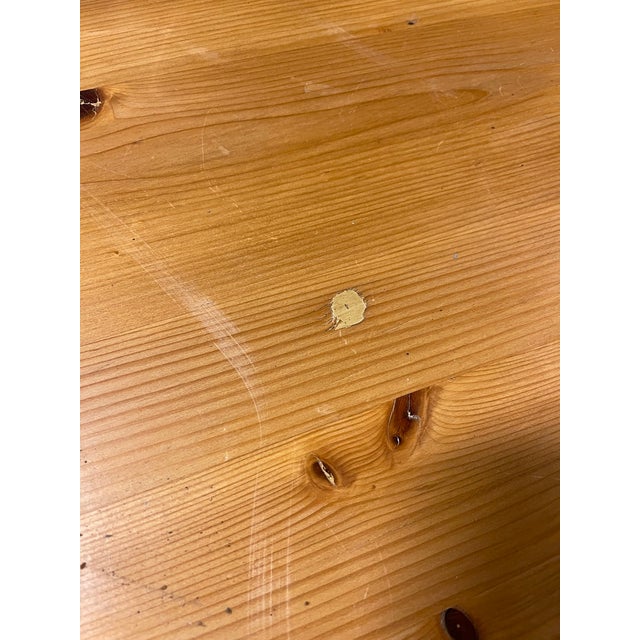 Pine Table Top and Three Drawers For Sale - Image 11 of 12