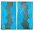 Modern Contemporary Geometric Blue and Green "Untitled" Paintings by Oscar Murillo For Sale In Los Angeles - Image 6 of 6