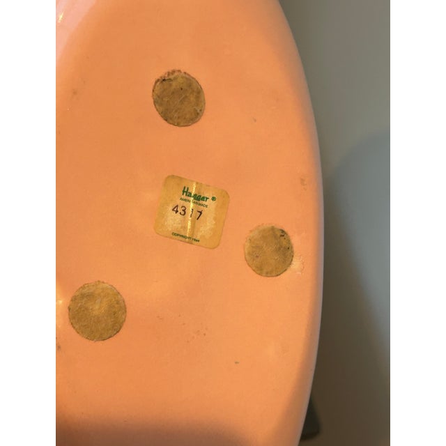 Pink Vintage Haeger Pottery Orb Vase – USA-Made Glossy Pink Ceramic, Mid-Century Modern Decor For Sale - Image 8 of 10