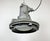 Industrial Grey Cast Aluminium Pendant Light, 1960s For Sale - Image 9 of 18