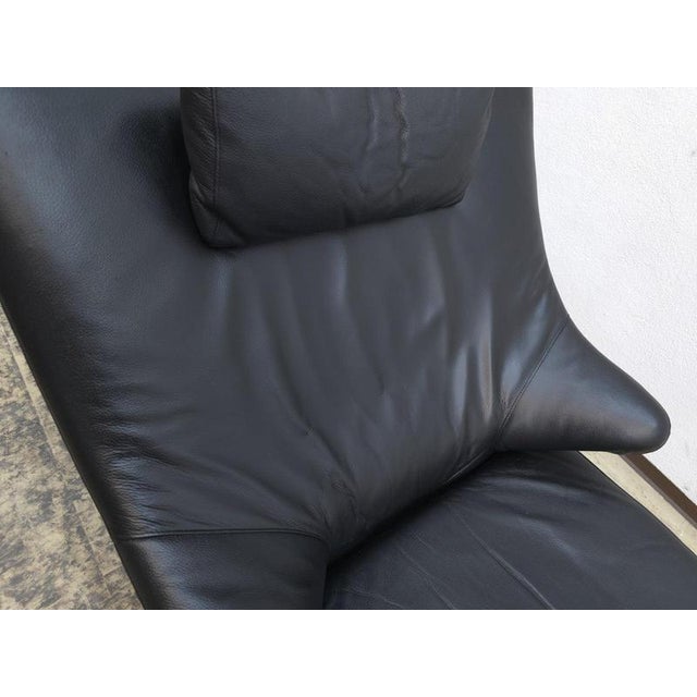 Leather Solo Lounge Chair from WK Wohnen For Sale - Image 10 of 18