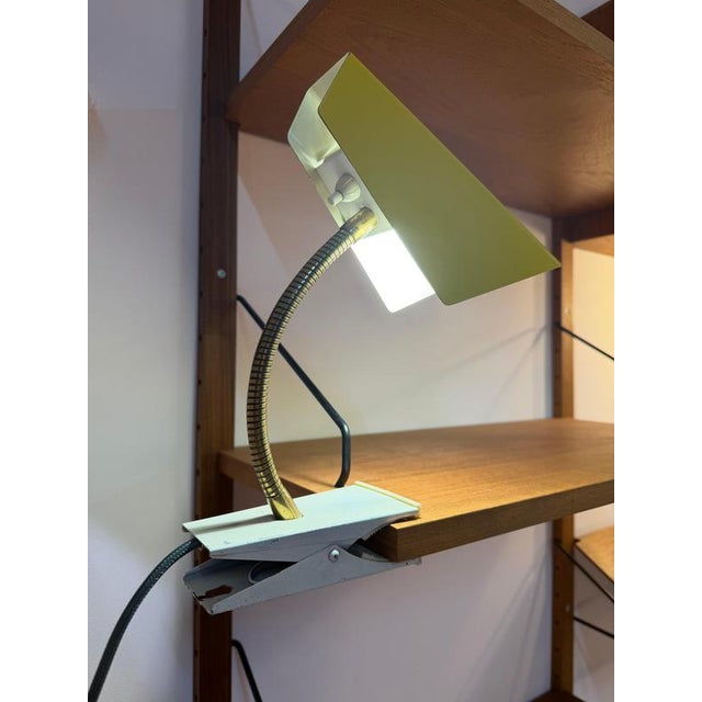 Yellow Gold Clamp Lamp by Hoso For Sale - Image 10 of 11
